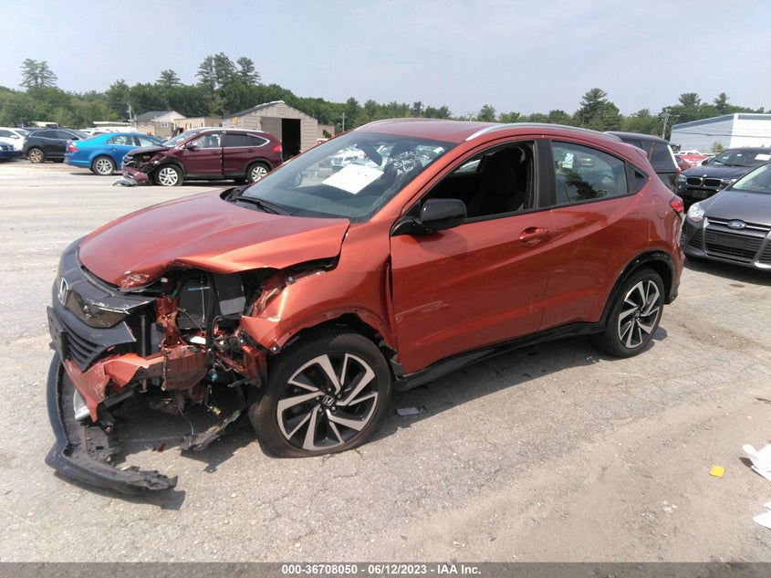 VIN 3CZRU6H10KG701965 2019 HONDA HR-V SPORT