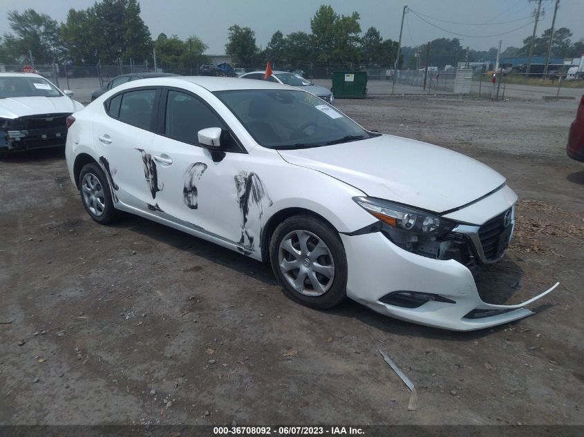 2018 MAZDA MAZDA3 4-DOOR SPORT - 3MZBN1U74JM265328