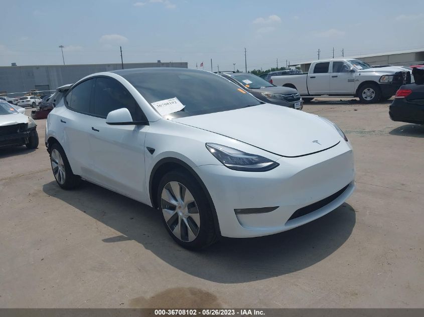 2022 TESLA MODEL Y LONG RANGE - 7SAYGDEE5NF321439