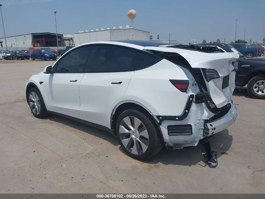 2022 TESLA MODEL Y LONG RANGE - 7SAYGDEE5NF321439