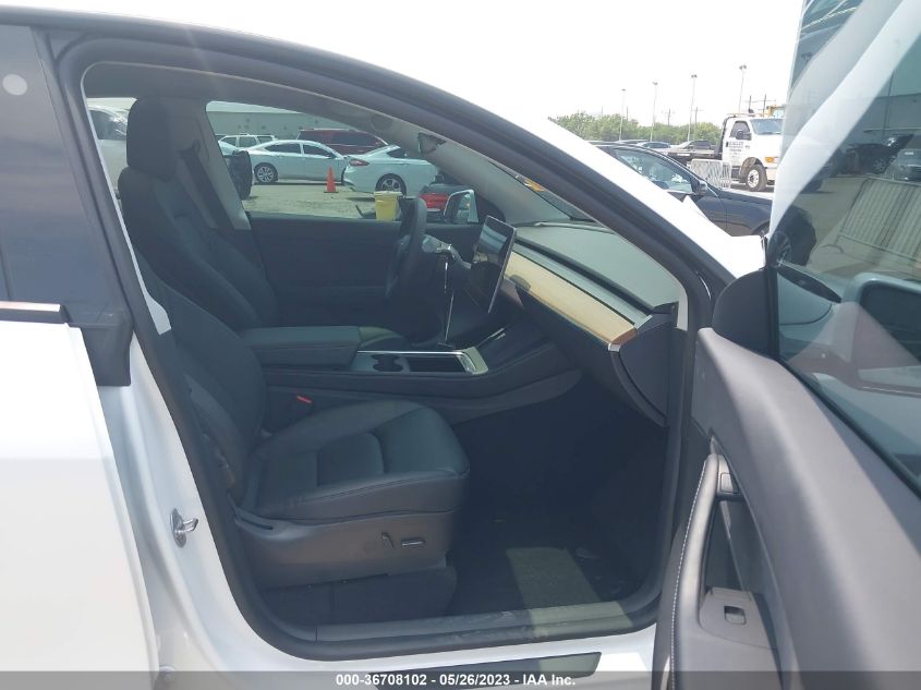 2022 TESLA MODEL Y LONG RANGE - 7SAYGDEE5NF321439
