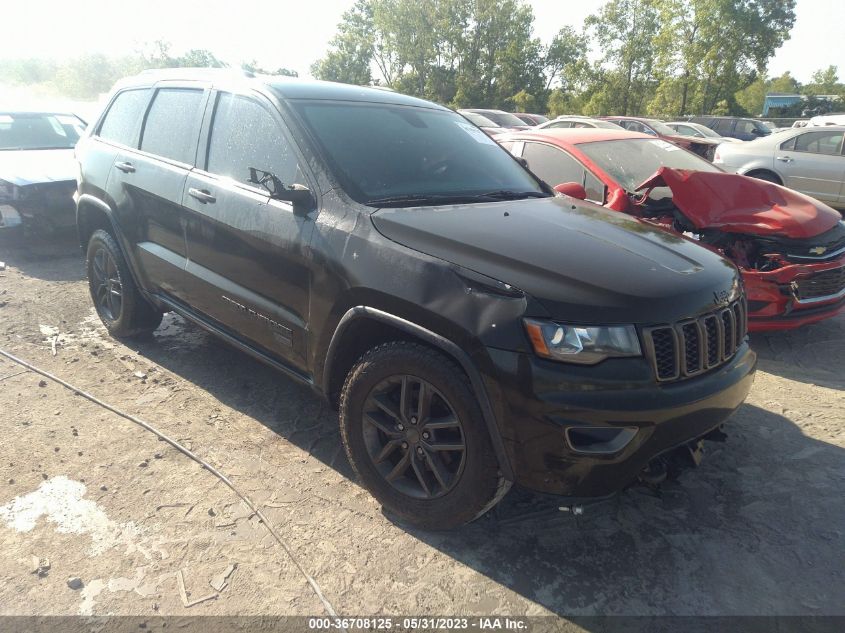 1C4RJEAG4HC647802 JEEP GRAND CHEROKEE 75TH ANNIVERSARY EDITION 2017