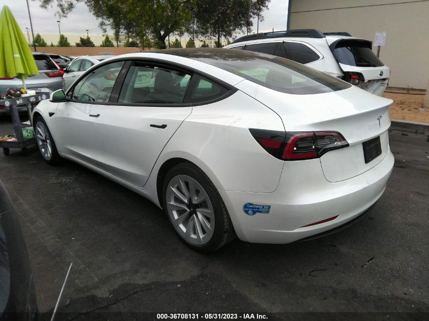 2021 TESLA MODEL 3 STANDARD RANGE PLUS - 5YJ3E1EA8MF031185