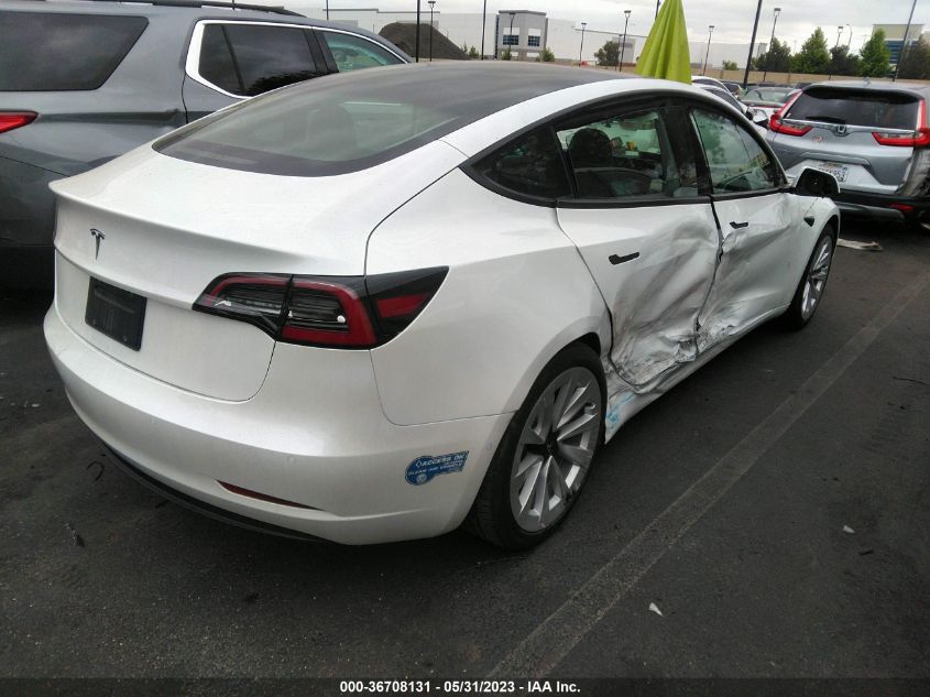 2021 TESLA MODEL 3 STANDARD RANGE PLUS - 5YJ3E1EA8MF031185