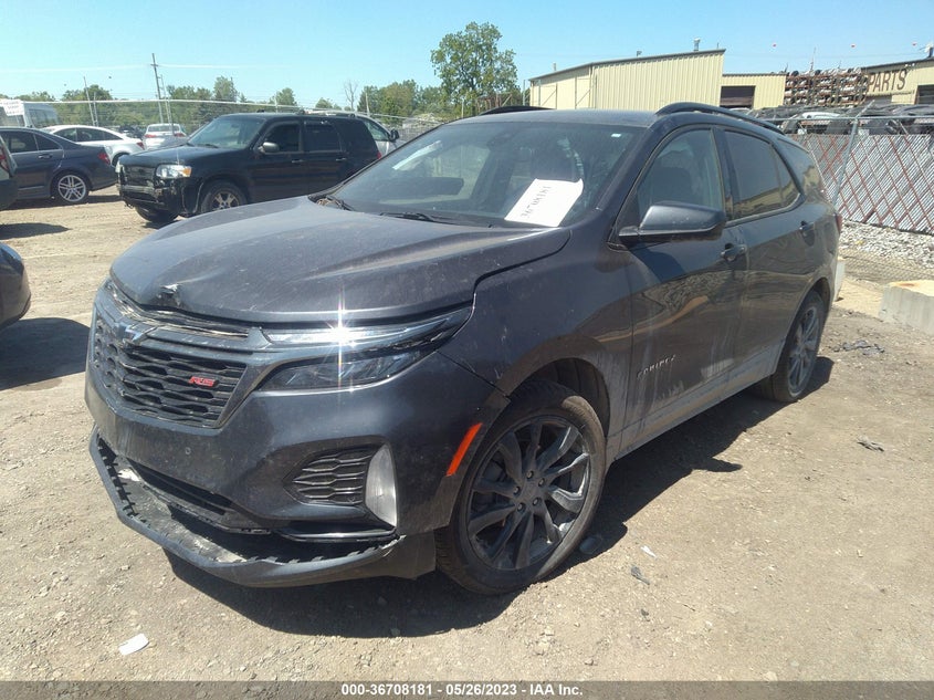 VIN 3GNAXMEV8NS232249 2022 CHEVROLET EQUINOX RS