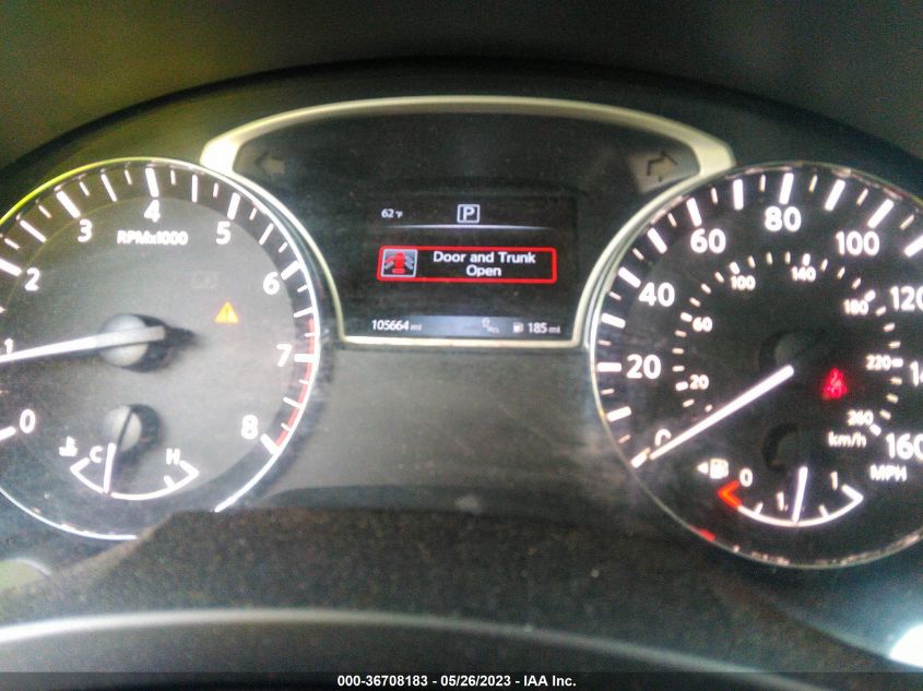 2017 NISSAN ALTIMA 2.5 SL - 1N4AL3APXHC191774