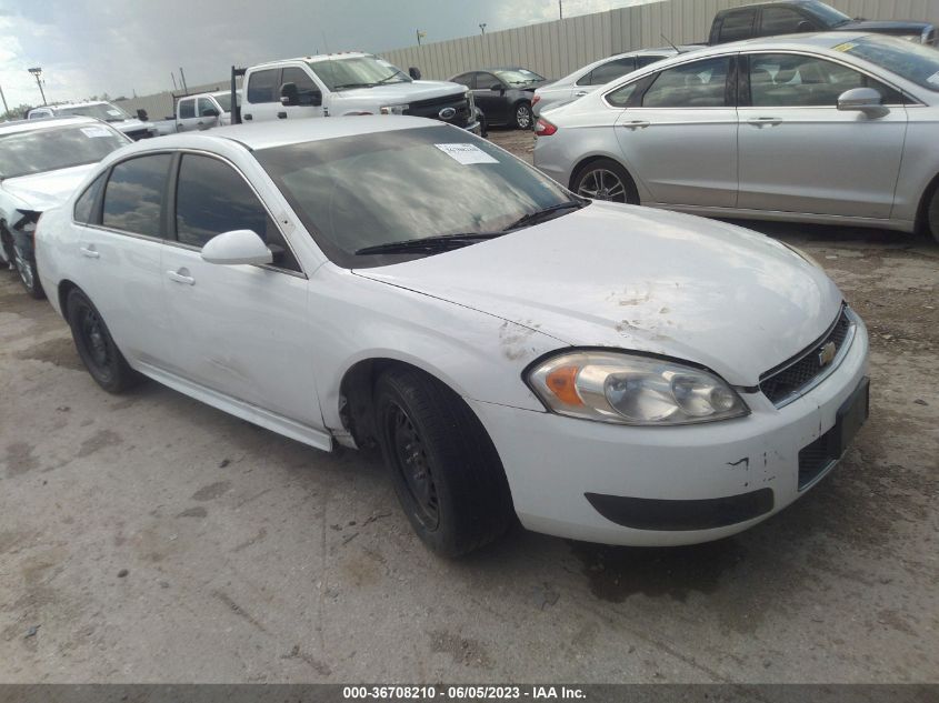 2014 CHEVROLET IMPALA LIMITED POLICE POLICE - 2G1WD5E34E1169134
