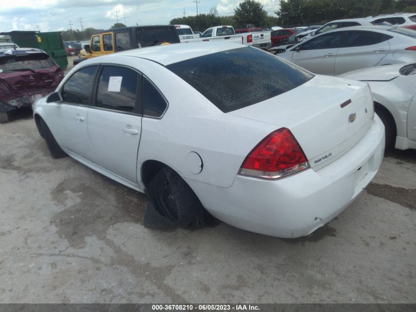 2014 CHEVROLET IMPALA LIMITED POLICE POLICE 2G1WD5E34E1169134