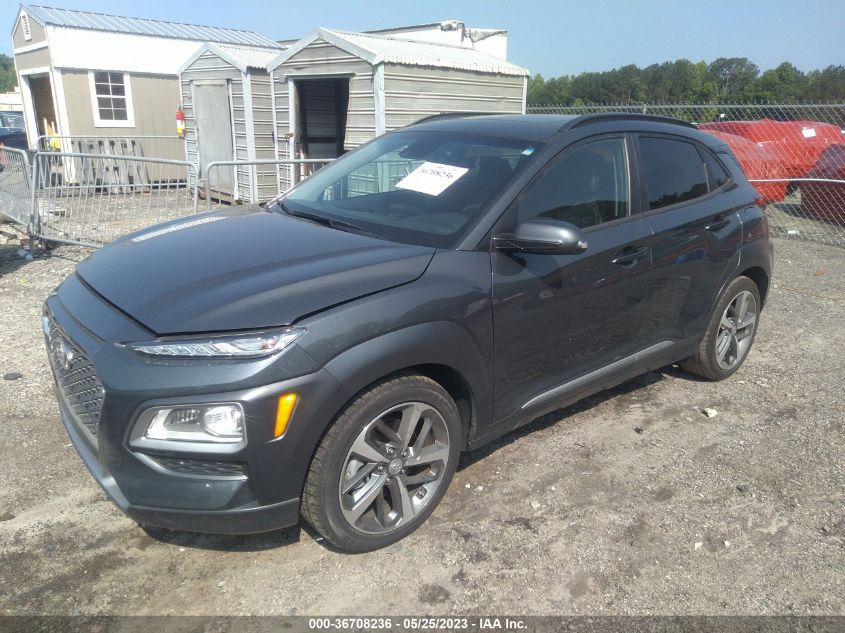 2021 HYUNDAI KONA LIMITED - KM8K33A51MU731896