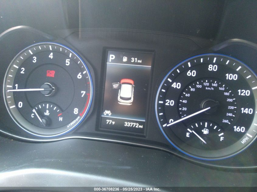 2021 HYUNDAI KONA LIMITED - KM8K33A51MU731896