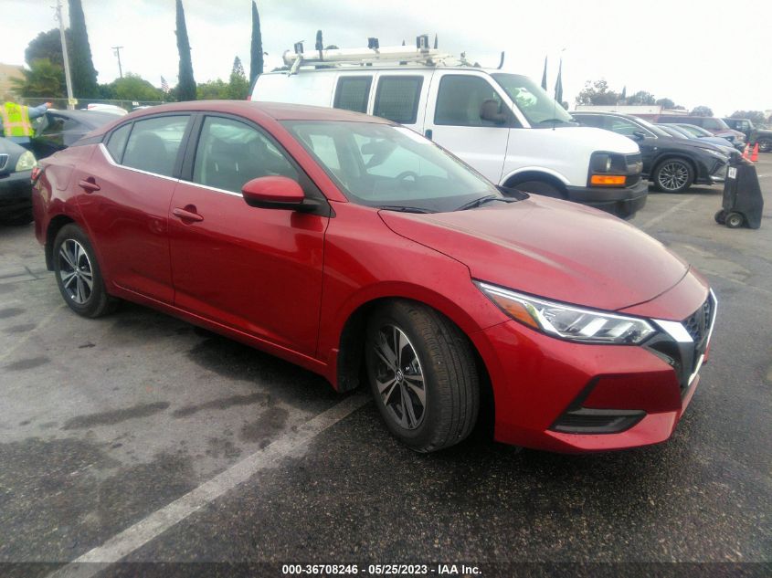 2022 NISSAN SENTRA SV - 3N1AB8CVXNY287528