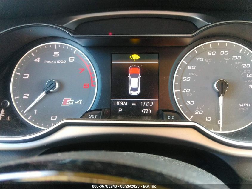 2014 AUDI S4 PRESTIGE - WAUKGAFLXEA013333