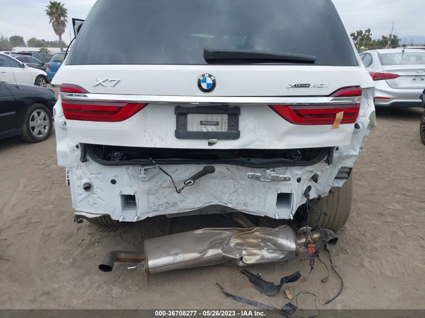 2020 BMW X7 XDRIVE40I 5UXCW2C01L9C21594