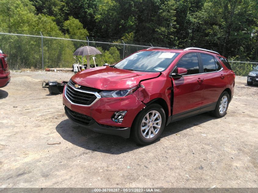 2021 CHEVROLET EQUINOX LT - 3GNAXKEV8ML339377