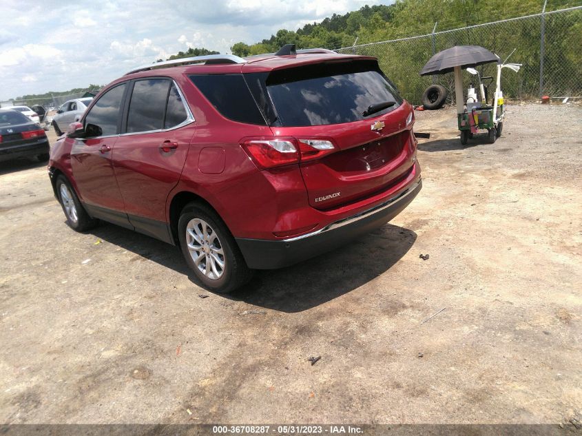 2021 CHEVROLET EQUINOX LT - 3GNAXKEV8ML339377