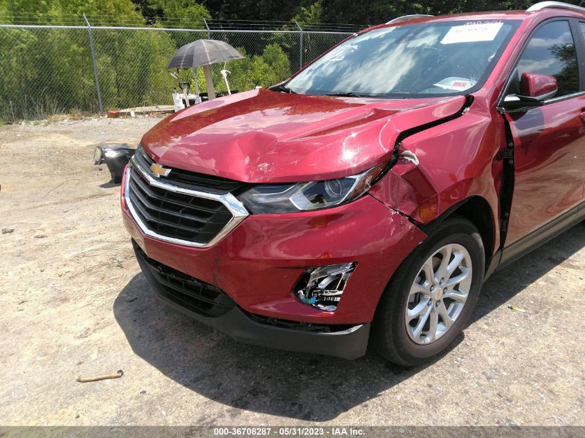 2021 CHEVROLET EQUINOX LT - 3GNAXKEV8ML339377
