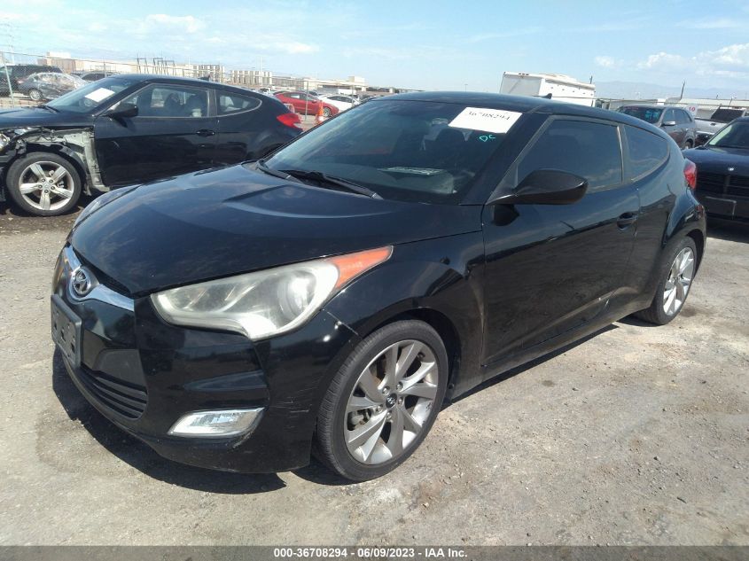 2016 HYUNDAI VELOSTER - KMHTC6AD3G4271349