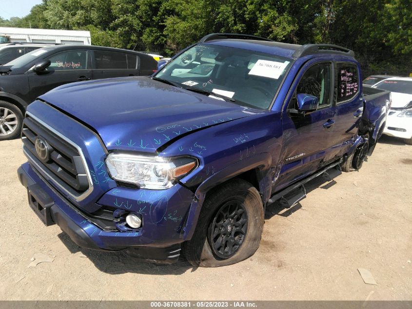 2022 TOYOTA TACOMA 4WD SR/SR5/TRD SPORT - 3TMCZ5AN9NM456951