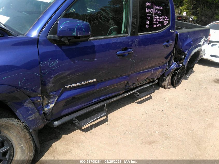 2022 TOYOTA TACOMA 4WD SR/SR5/TRD SPORT - 3TMCZ5AN9NM456951
