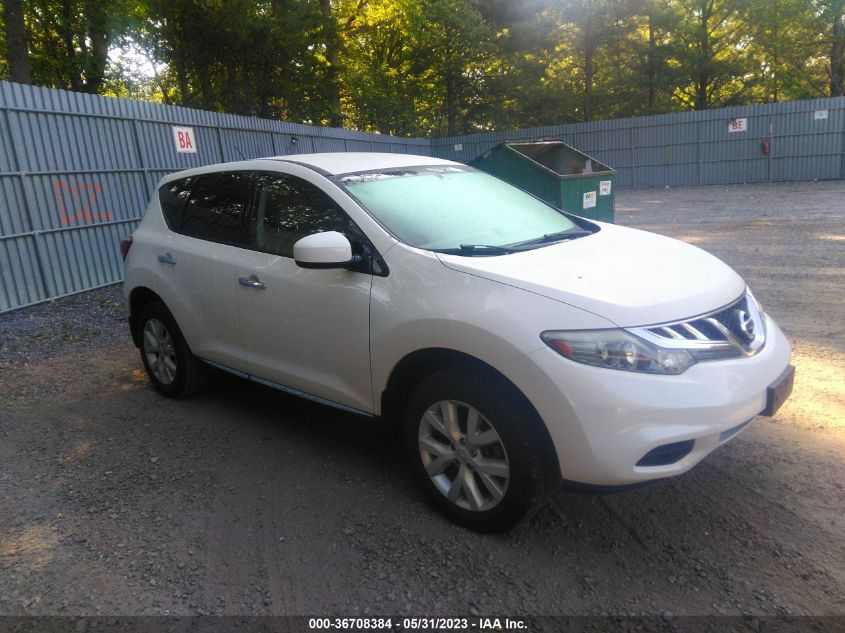 2014 NISSAN MURANO S/SV/SL/LE - JN8AZ1MU1EW408240