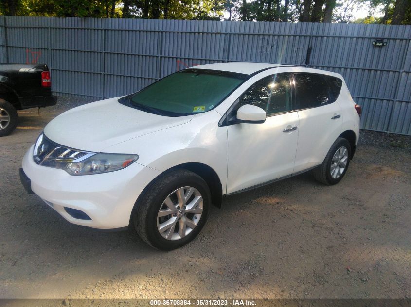 2014 NISSAN MURANO S/SV/SL/LE - JN8AZ1MU1EW408240