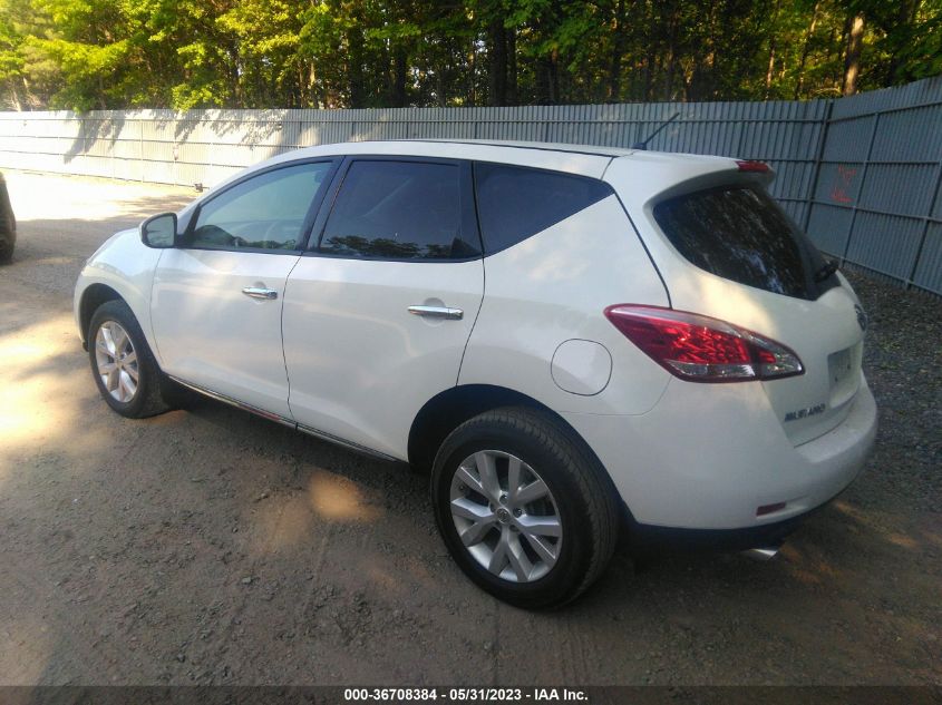 2014 NISSAN MURANO S/SV/SL/LE - JN8AZ1MU1EW408240