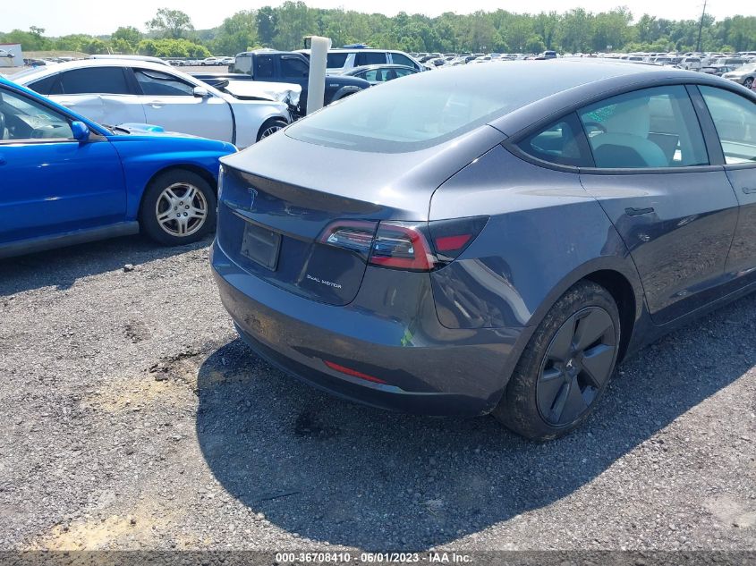 2021 TESLA MODEL 3 LONG RANGE - 5YJ3E1EB1MF918006