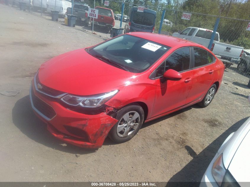 2017 CHEVROLET CRUZE LS - 1G1BC5SM4H7187879