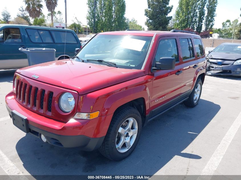 2014 JEEP PATRIOT SPORT - 1C4NJPBB9ED628729