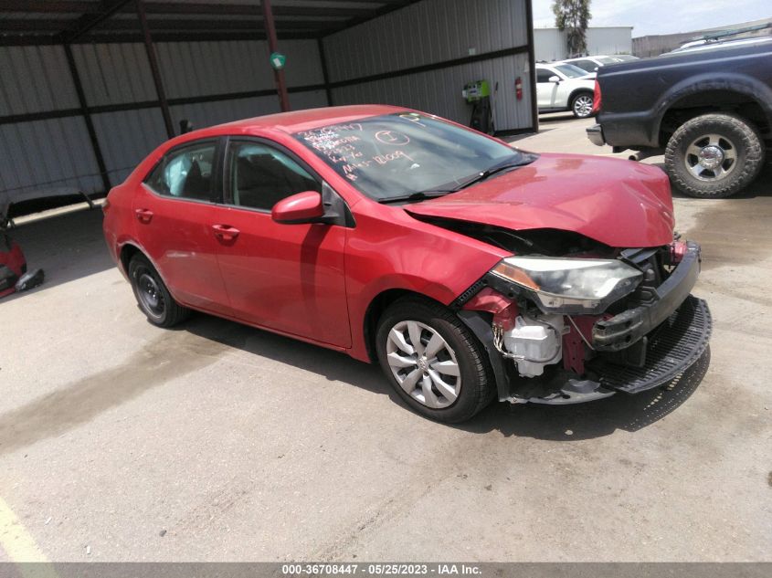 2015 TOYOTA COROLLA L/LE/S/S PLUS/LE PLUS - 2T1BURHEXFC365060