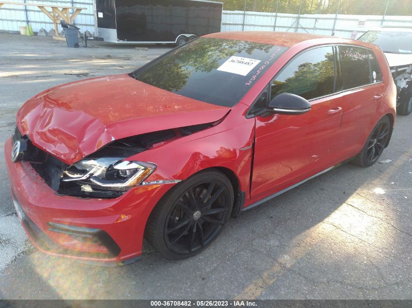 2019 VOLKSWAGEN GOLF R - WVWWA7AU0KW223608