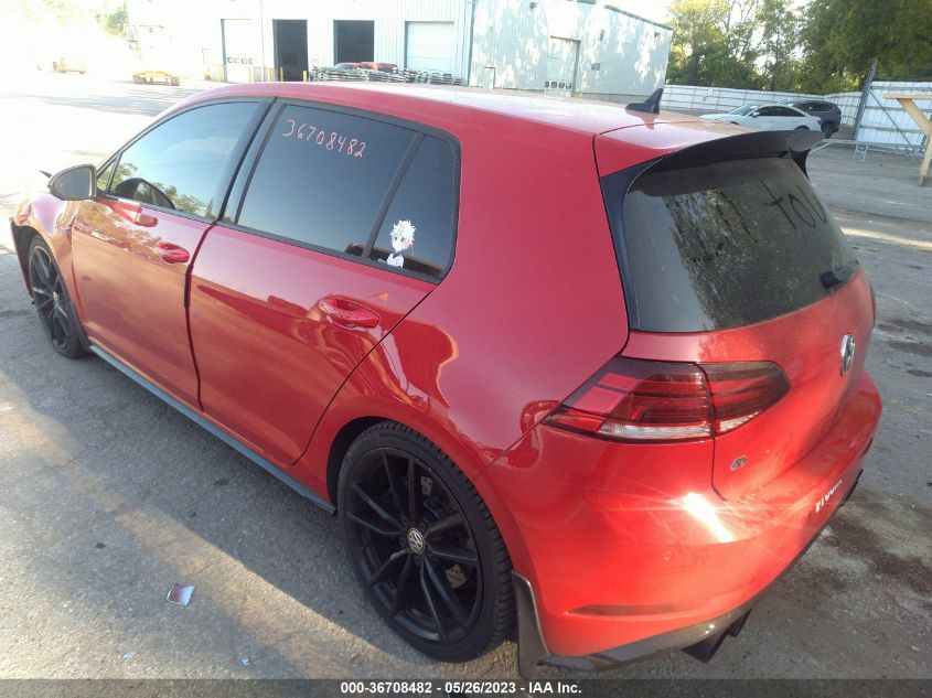 2019 VOLKSWAGEN GOLF R - WVWWA7AU0KW223608