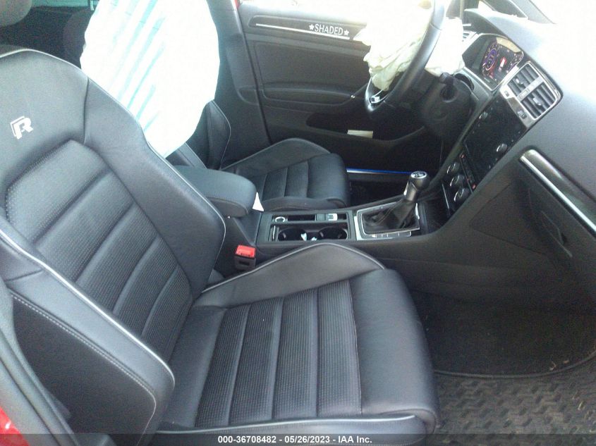 2019 VOLKSWAGEN GOLF R - WVWWA7AU0KW223608