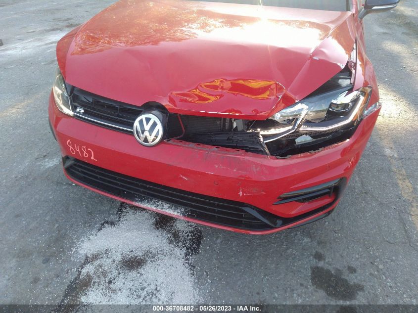 2019 VOLKSWAGEN GOLF R - WVWWA7AU0KW223608