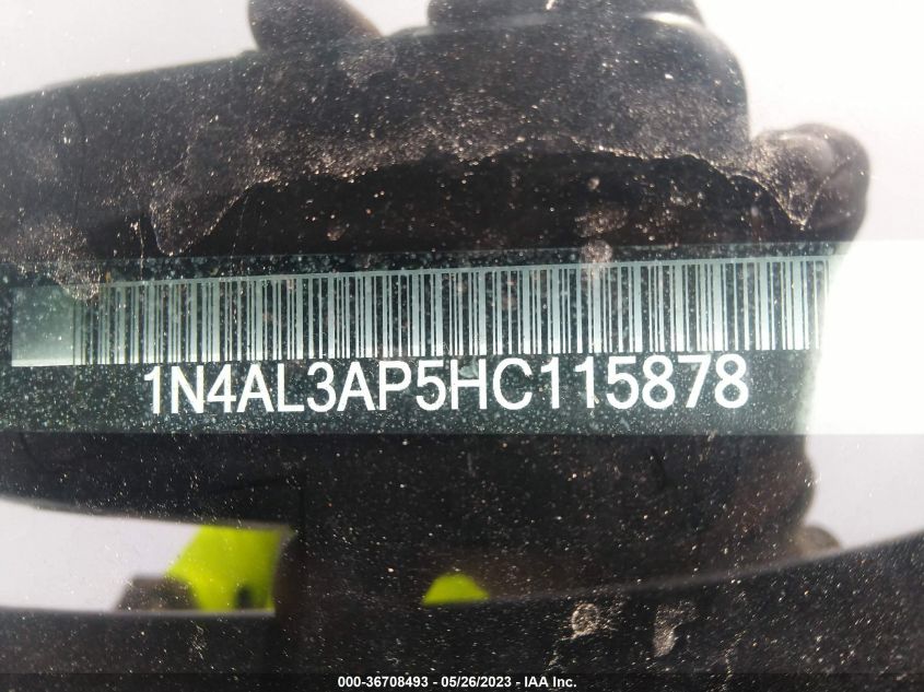 2017 NISSAN ALTIMA 2.5 S - 1N4AL3AP5HC115878
