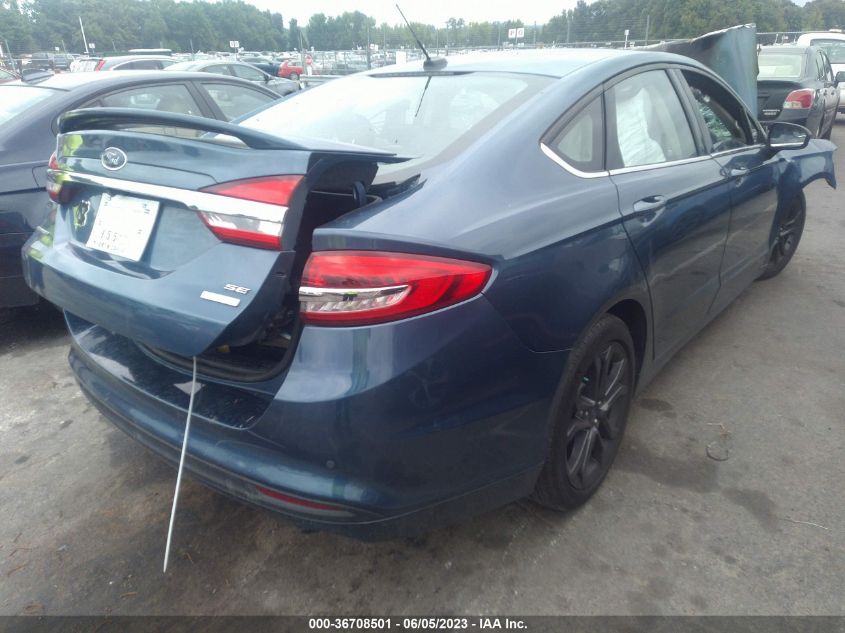 2018 FORD FUSION SE - 3FA6P0HD2JR216470