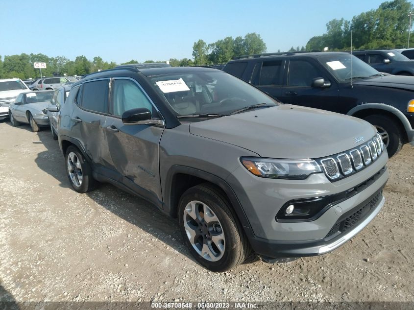 2022 JEEP COMPASS LIMITED - 3C4NJDCB3NT128671