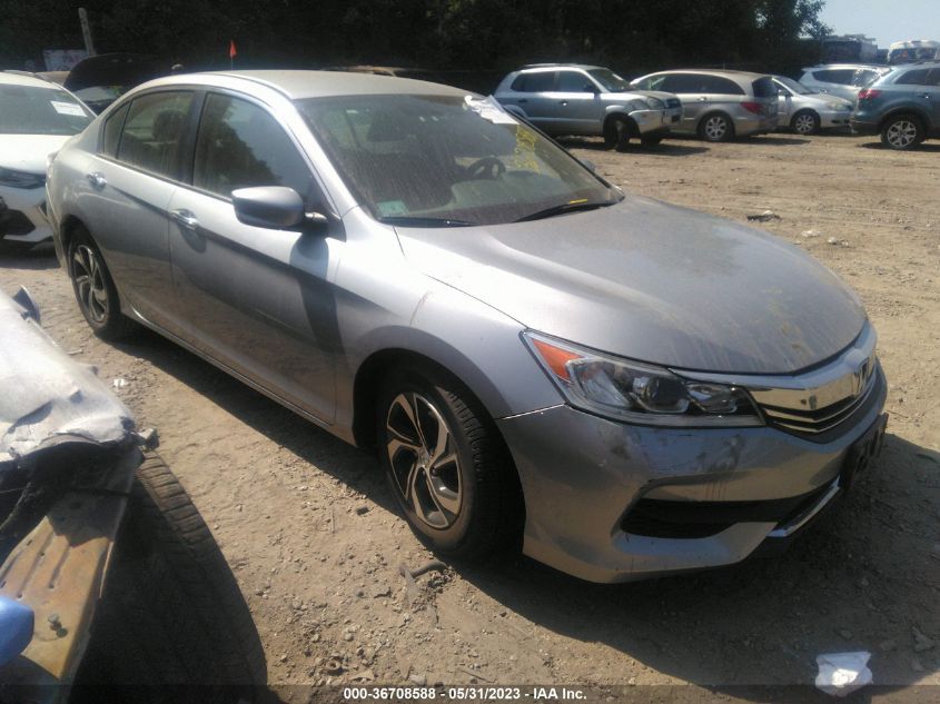 2017 HONDA ACCORD SEDAN LX - 1HGCR2F34HA225044