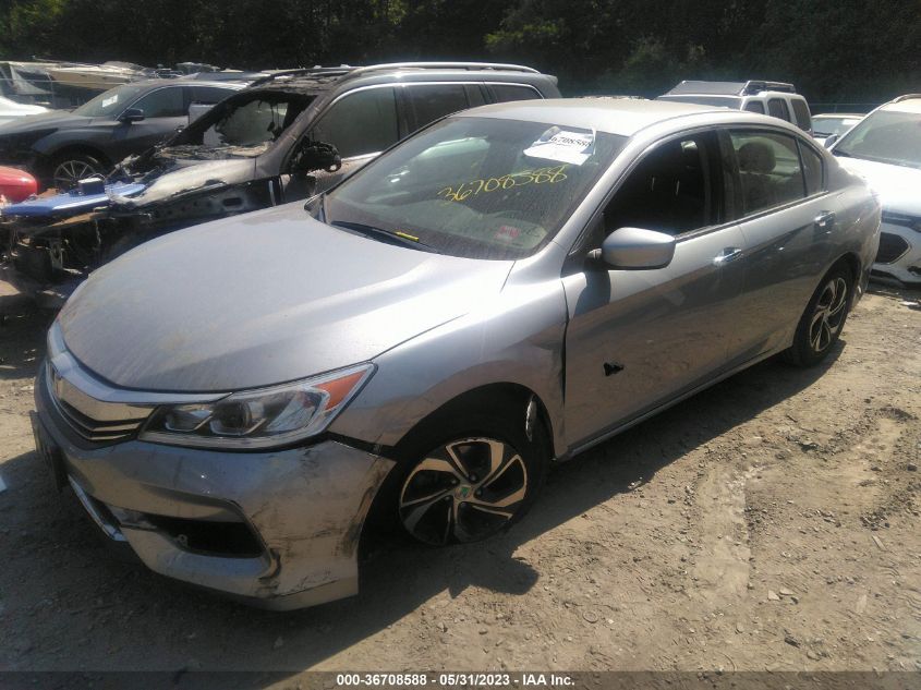 2017 HONDA ACCORD SEDAN LX - 1HGCR2F34HA225044