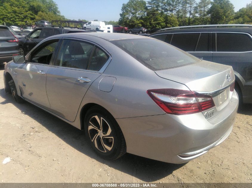 2017 HONDA ACCORD SEDAN LX - 1HGCR2F34HA225044