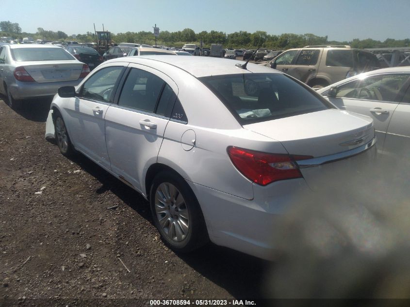 2013 CHRYSLER 200 LX - 1C3CCBAB1DN641686