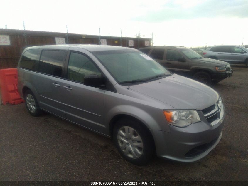 2016 DODGE GRAND CARAVAN SE - 2C4RDGBG5GR311874
