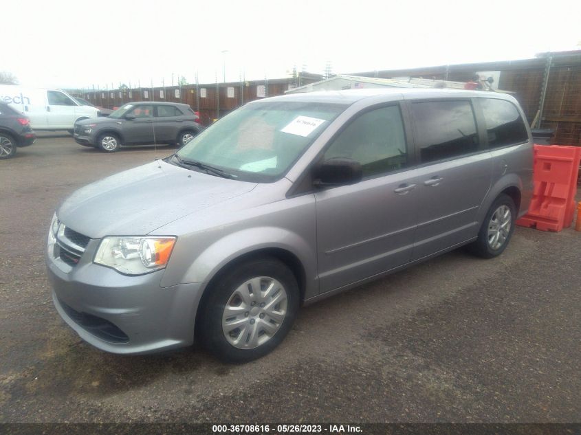 2016 DODGE GRAND CARAVAN SE - 2C4RDGBG5GR311874
