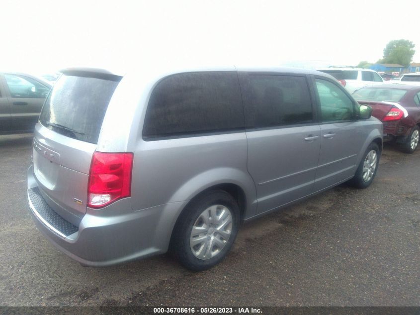 2016 DODGE GRAND CARAVAN SE - 2C4RDGBG5GR311874