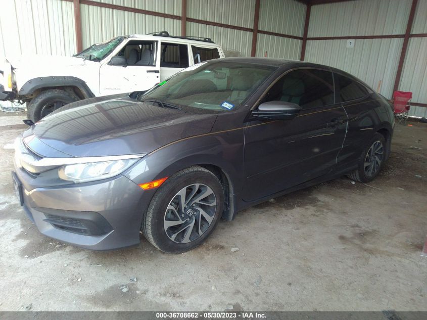 2016 HONDA CIVIC COUPE LX - 2HGFC4B57GH301910