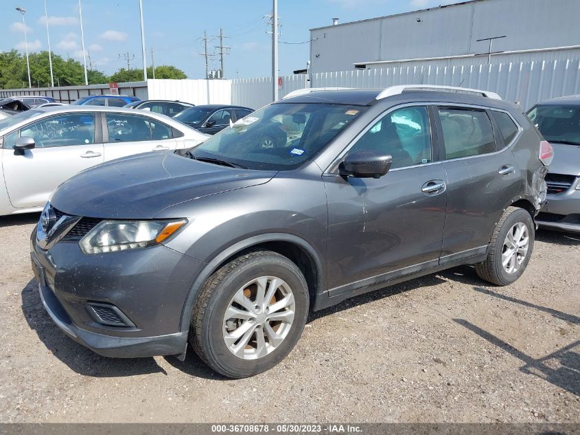 2016 NISSAN ROGUE SV - 5N1AT2MN5GC730245