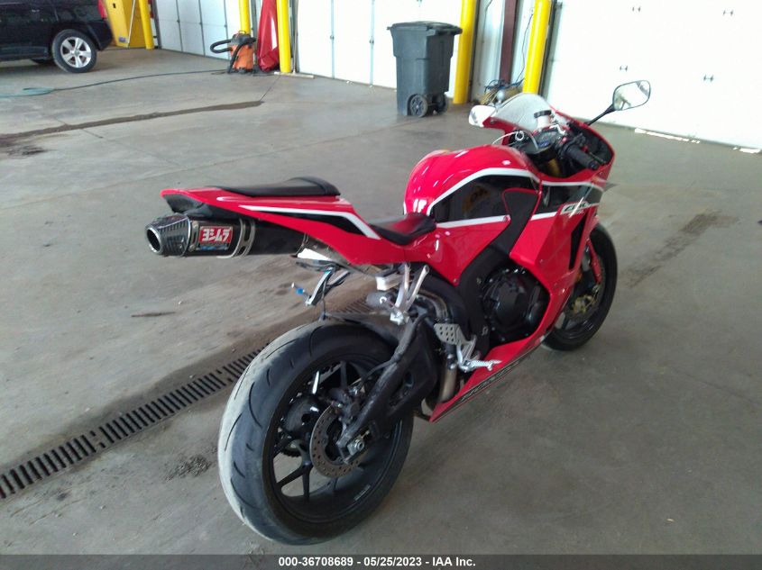 2017 HONDA CBR600 RR - JH2PC40J5HK300114