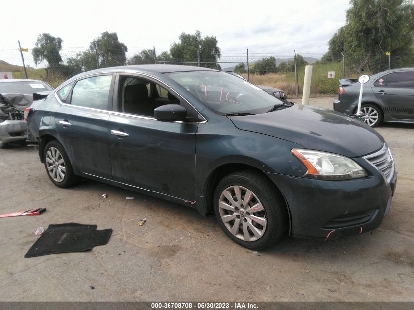 2015 NISSAN SENTRA SV - 3N1AB7APXFL686128