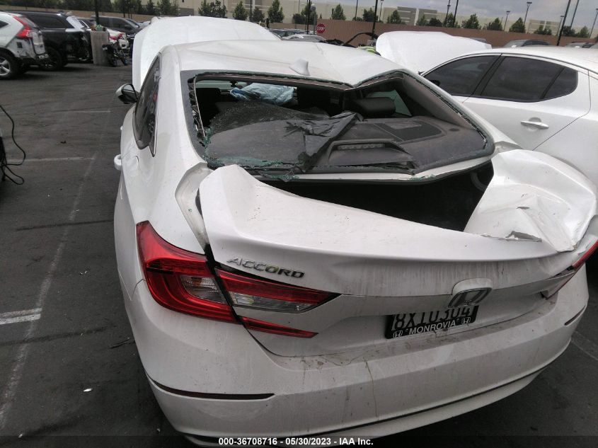 2019 HONDA ACCORD SEDAN EX 1.5T - 1HGCV1F49KA086759