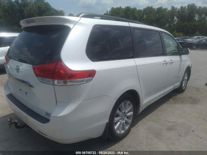 5TDDK3DC1CS047489 2012 TOYOTA SIENNA, photo no. 4